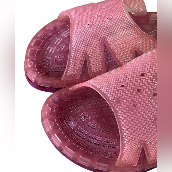 SENSI Jelly Sandal Waterproof, Messaging, Recovery Slide Pink Size 8 - Picture 8 of 13